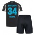 Maillot de foot Bayer Leverkusen Granit Xhaka #34 Troisième vêtements enfant 2024-25 Manches Courtes (+ pantalon court)